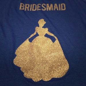 Bridesmaid tank top